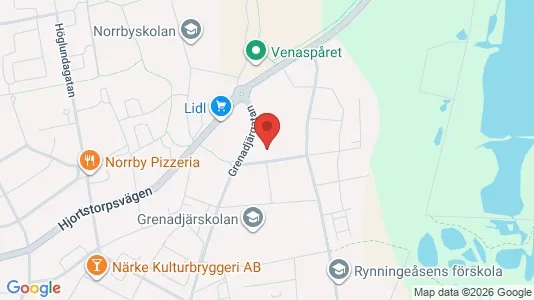 Lägenheter till salu i Örebro - kort over placeringen