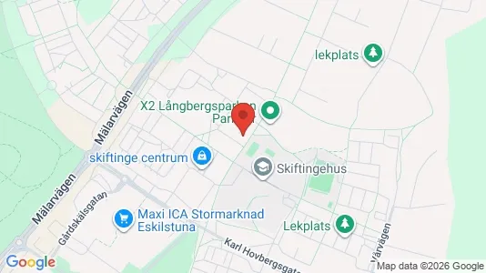 Lägenheter att hyra i Eskilstuna - kort over placeringen