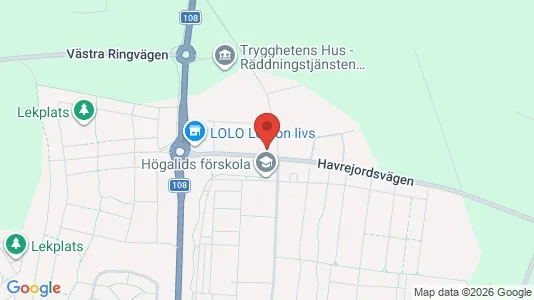 Lägenheter till salu i Trelleborg - kort over placeringen