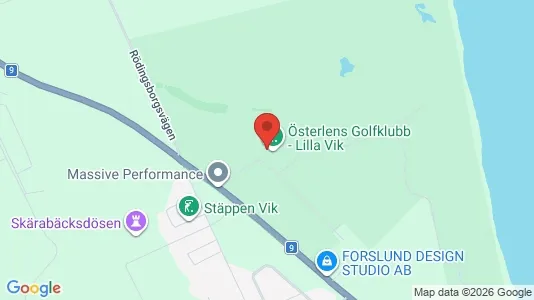 Bostadsrätter till salu i Simrishamn - kort over placeringen