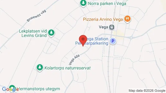 Lägenheter att hyra i Haninge - kort over placeringen