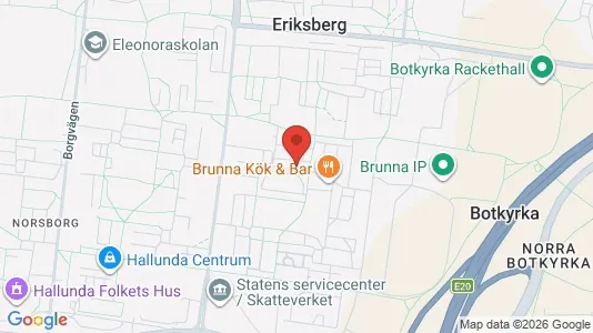 Bostadsrätter till salu i Botkyrka - kort over placeringen