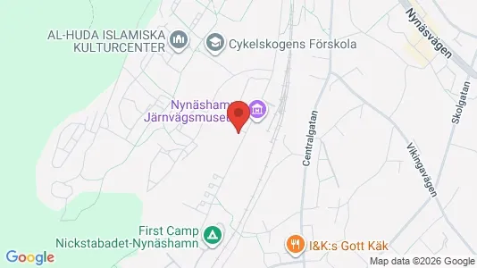 Lägenheter att hyra i Nynäshamn - kort over placeringen
