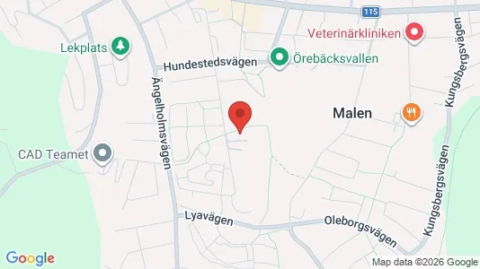 Lägenheter till salu i Båstad - kort over placeringen
