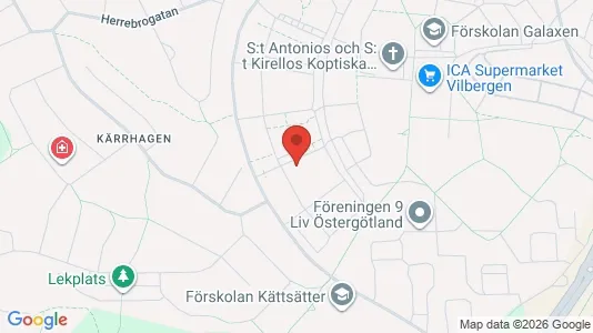 Lägenheter till salu i Norrköping - kort over placeringen