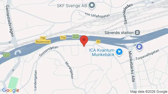 Lägenheter till salu i Örgryte-Härlanda - kort over placeringen