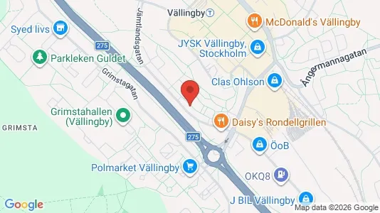 Bostadsrätter till salu i Västerort - kort over placeringen