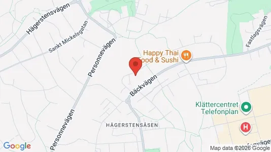Bostadsrätter till salu i Söderort - kort over placeringen