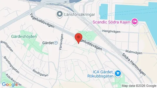 Lägenheter att hyra i Östermalm - kort over placeringen