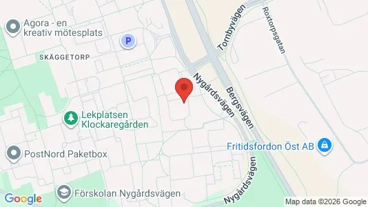 Lägenheter att hyra i Linköping - kort over placeringen