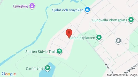 Lägenheter att hyra i Kävlinge - kort over placeringen