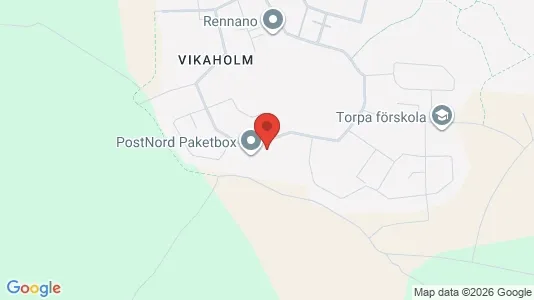 Bostadsrätter till salu i Växjö - kort over placeringen