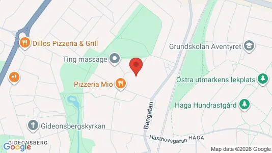 Lägenheter att hyra i Västerås - kort over placeringen