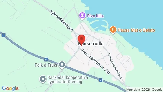 Lägenheter till salu i Simrishamn - kort over placeringen