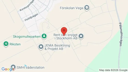 Lägenheter att hyra i Botkyrka - kort over placeringen