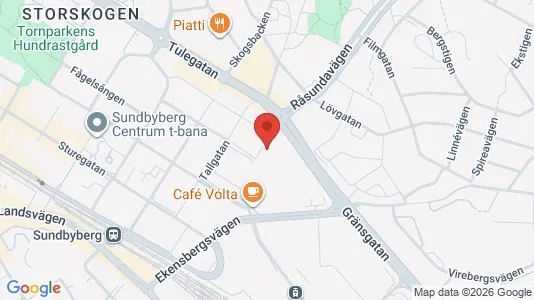Lägenheter till salu i Sundbyberg - kort over placeringen