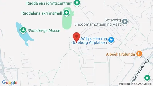Lägenheter till salu i Askim-Frölunda-Högsbo - kort over placeringen