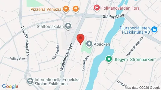 Lägenheter att hyra i Eskilstuna - kort over placeringen