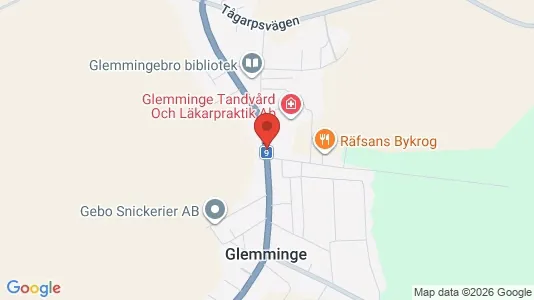 Lägenheter att hyra i Ystad - kort over placeringen