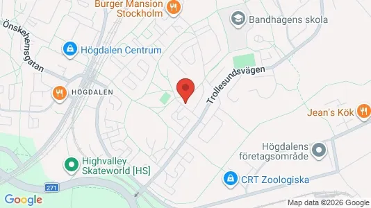 Lägenheter att hyra i Söderort - kort over placeringen