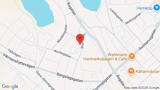 Lägenheter att hyra i Hedemora - kort over placeringen