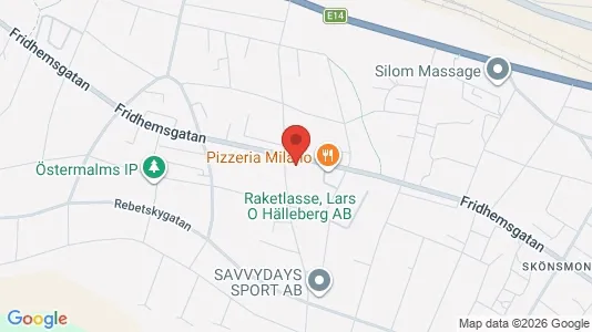 Bostadsrätter till salu i Sundsvall - kort over placeringen