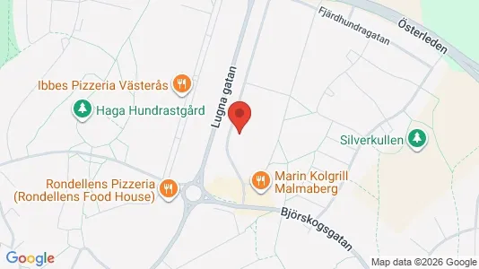 Lägenheter till salu i Västerås - kort over placeringen