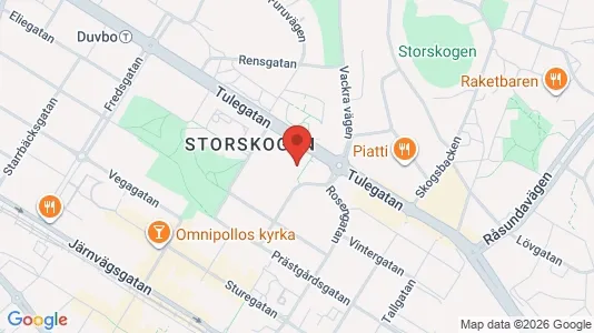 Lägenheter till salu i Sundbyberg - kort over placeringen