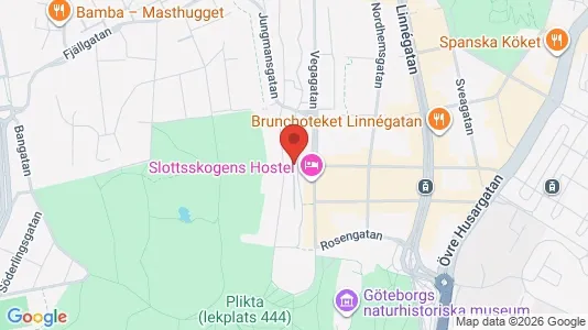 Lägenheter till salu i Göteborg Centrum - kort over placeringen