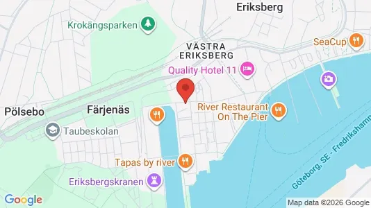 Lägenheter till salu i Lundby - kort over placeringen