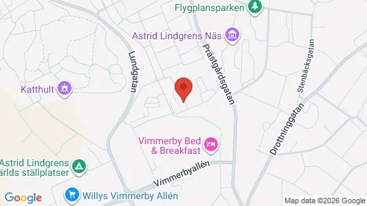 Lägenheter att hyra i Vimmerby - kort over placeringen