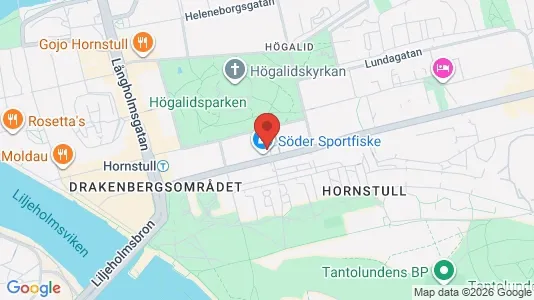 Lägenheter att hyra i Södermalm - kort over placeringen