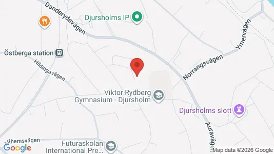 Bostadsrätter till salu i Danderyd - kort over placeringen