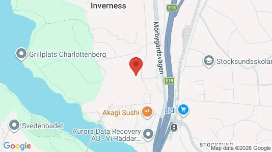 Bostadsrätter till salu i Danderyd - kort over placeringen