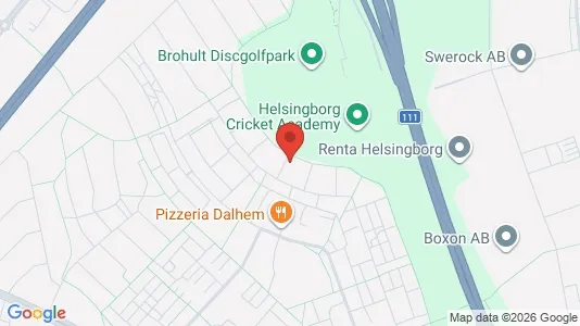 Lägenheter till salu i Helsingborg - kort over placeringen