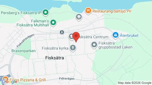 Lägenheter att hyra i Nacka - kort over placeringen