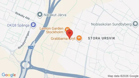 Lägenheter att hyra i Sundbyberg - kort over placeringen