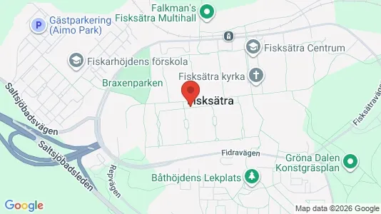 Lägenheter att hyra i Nacka - kort over placeringen