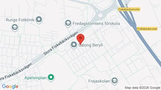 Lägenheter till salu i Göteborg Västra - kort over placeringen