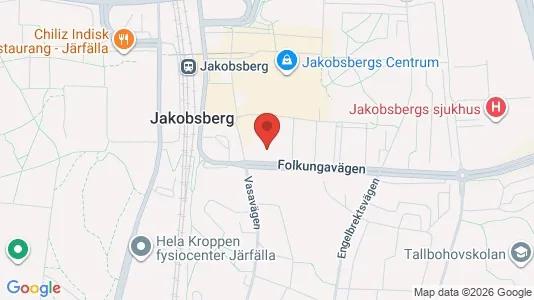 Lägenheter till salu i Täby - kort over placeringen