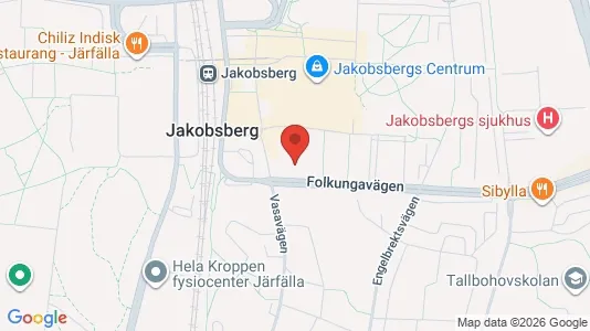 Lägenheter till salu i Österåker - kort over placeringen