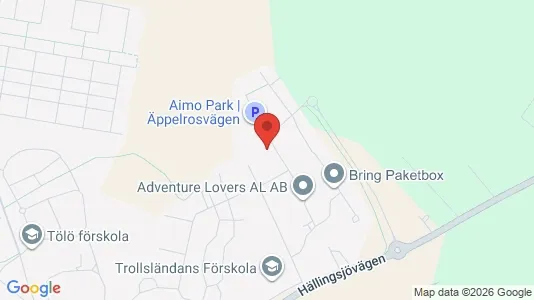 Bostadsrätter till salu i Kungsbacka - kort over placeringen
