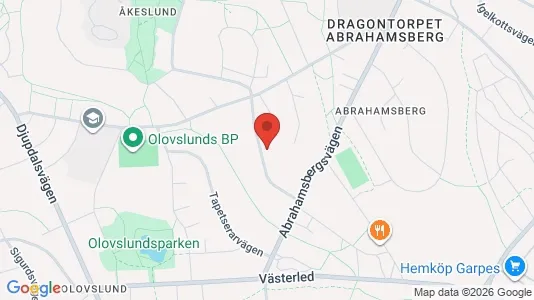 Lägenheter till salu i Västerort - kort over placeringen