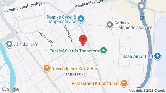 Bostadsrätter till salu i Linköping - kort over placeringen