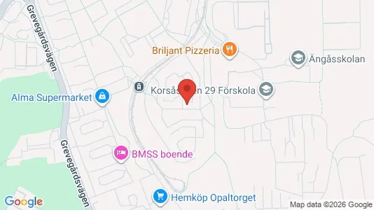 Lägenheter till salu i Askim-Frölunda-Högsbo - kort over placeringen