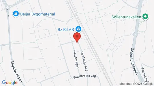 Lägenheter till salu i Sollentuna - kort over placeringen