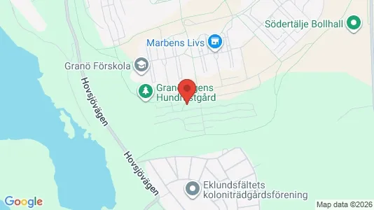 Bostadsrätter till salu i Södertälje - kort over placeringen