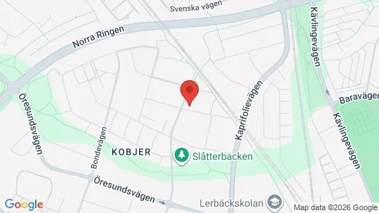 Lägenheter till salu i Lund - kort over placeringen