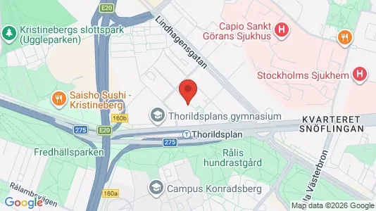 Lägenheter till salu i Kungsholmen - kort over placeringen