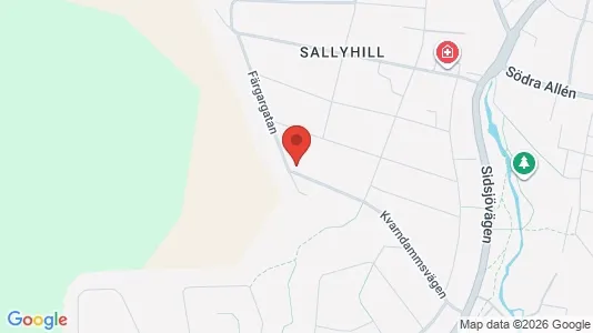 Lägenheter att hyra i Sundsvall - kort over placeringen